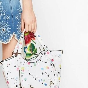 Desigual Rotterdam Mini Splatter Crossbody tote bag Style 71x9ex9 discontinued